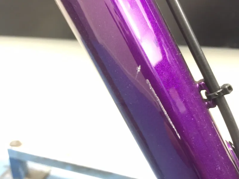 Shop Soiled Trek Stache 7 29 Plus Mountain Bike 2016 17.5 inch Purple-2