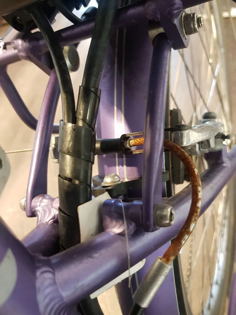 Ex Hire Raleigh Pioneer Low Step Electric Bike 2017 Medium Lilac-1