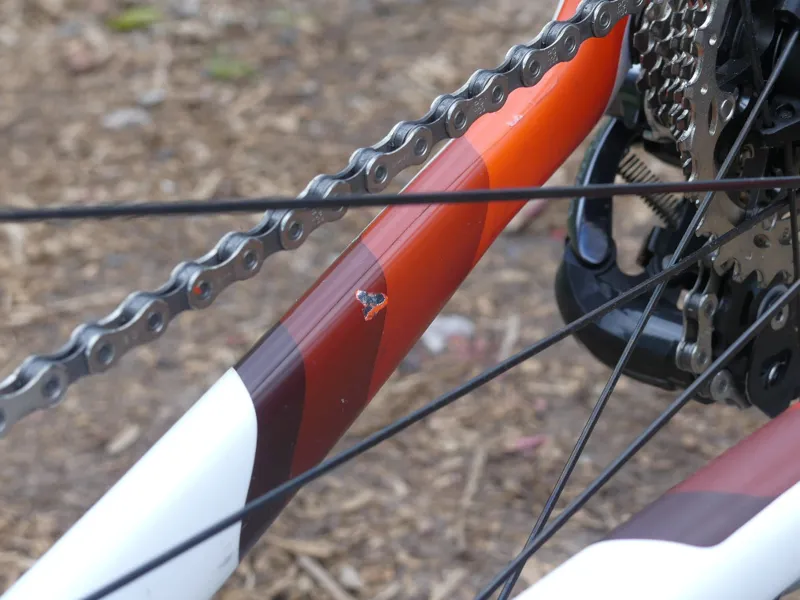 Ex Display Trek Domane SLR 7 Road Bike 2017 60cm White/Orange-2