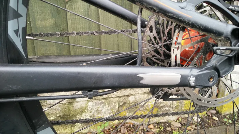 Second Hand Whyte T130 C RS Mountain Bike 2017 Medium Granite/Orange-2