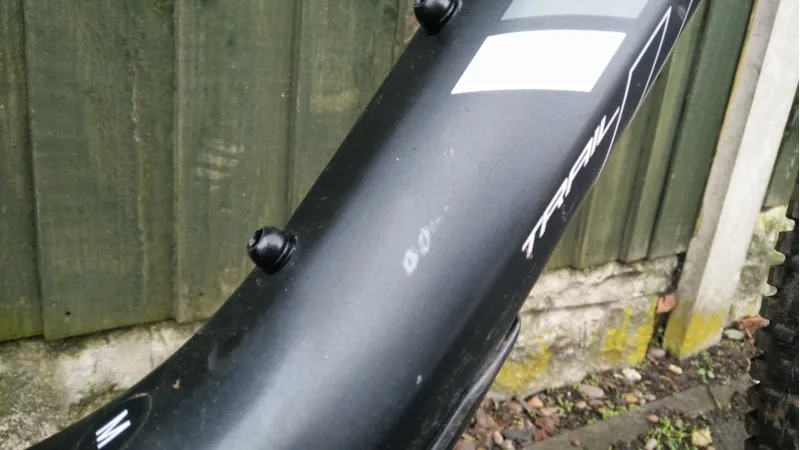 Second Hand Whyte T130 C RS Mountain Bike 2017 Medium Granite/Orange-3