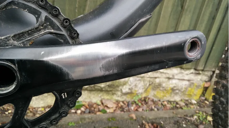 Second Hand Whyte T130 C RS Mountain Bike 2017 Medium Granite/Orange-4