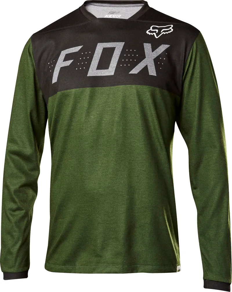 Fox Indicator LS Jersey Heather Green