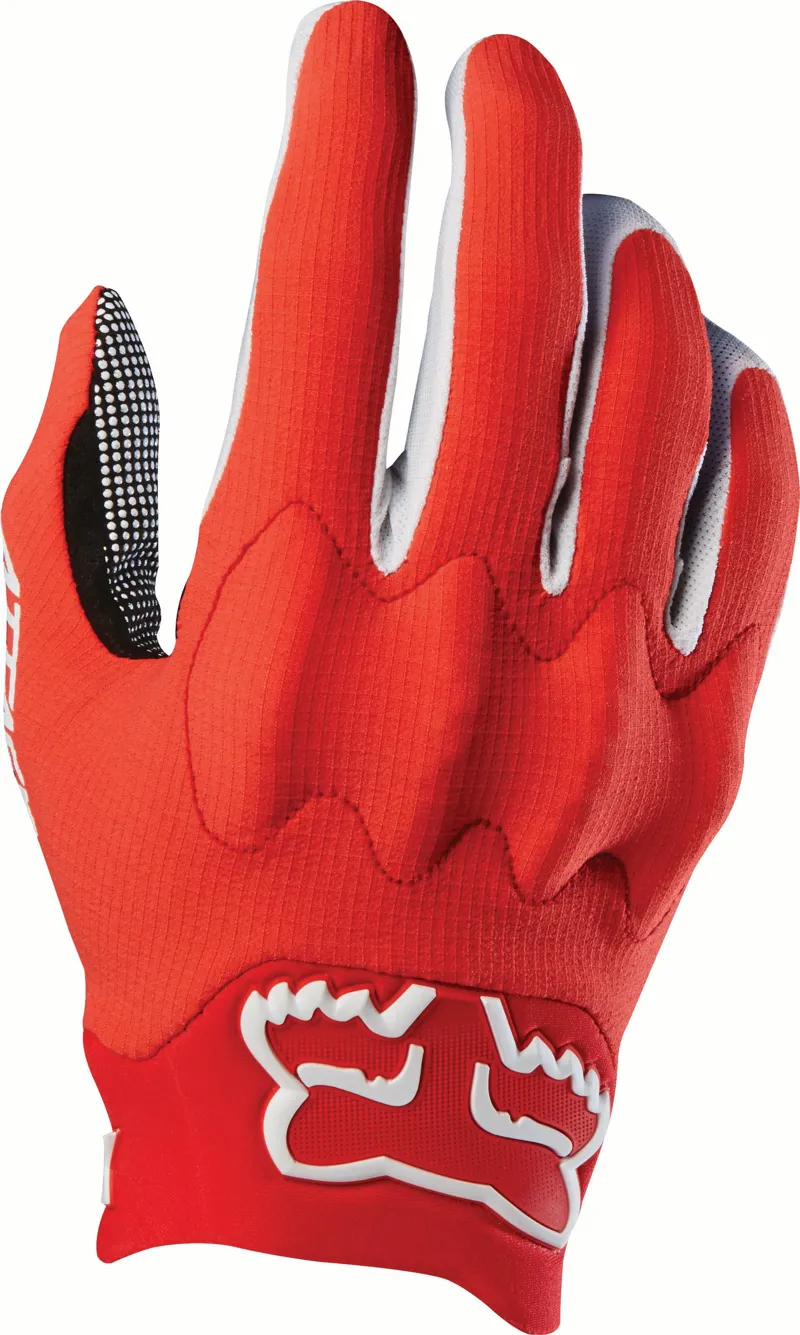 Fox Attack MTB Gloves Red