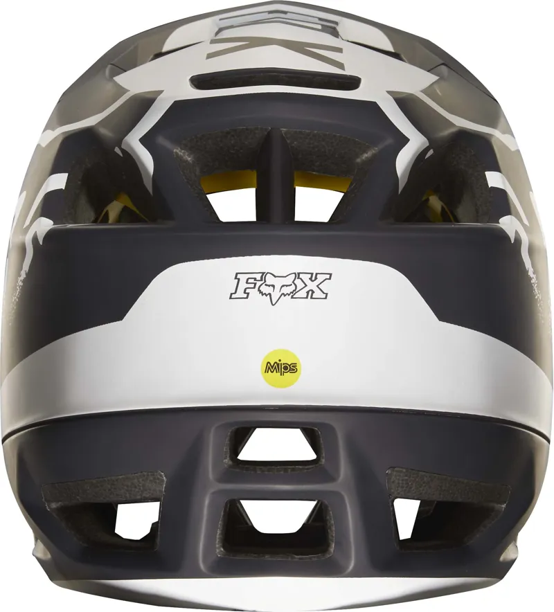 Fox Proframe Moth Full Face Helmet Black/White-3