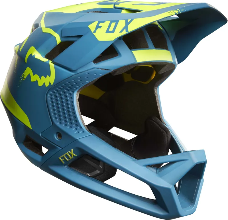Fox Proframe Moth Full Face Helmet Teal-1