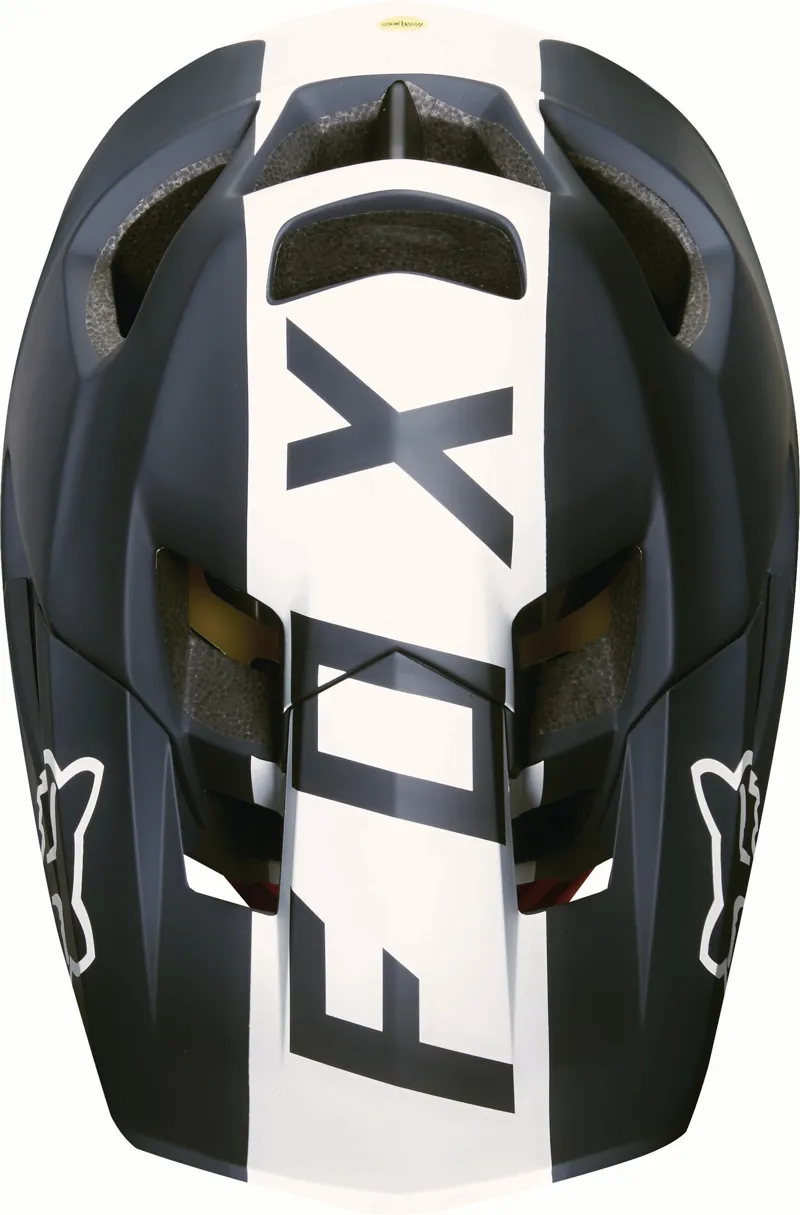Fox Proframe Libra Full Face Helmet Black/White-2