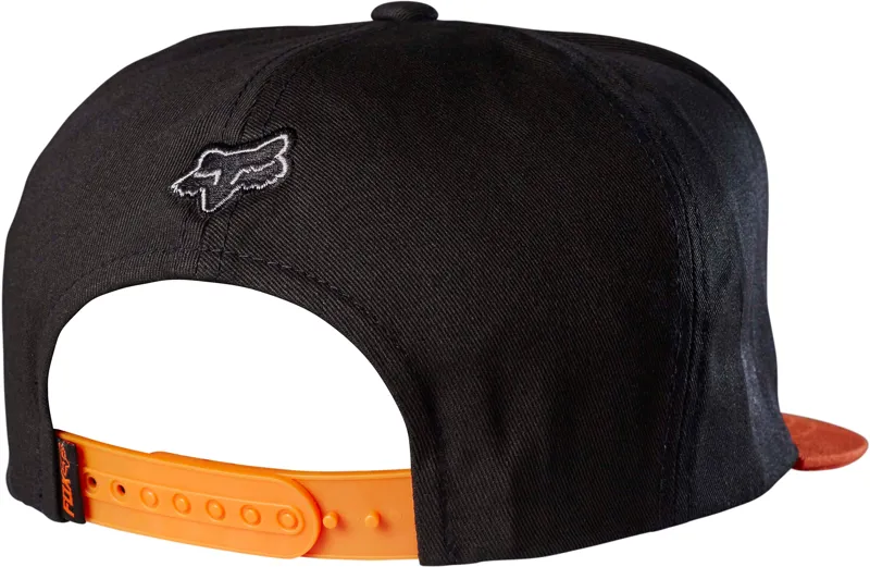 Fox Ambush Snapback Cap Black/Orange-1