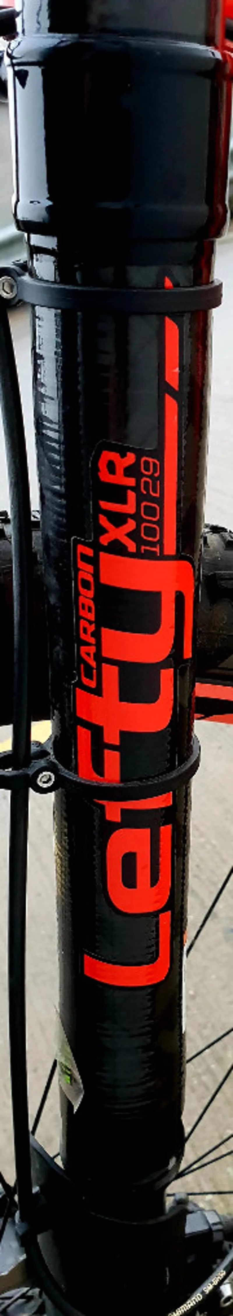 Second Hand Cannondale FSi Carbon 1 Mountain Bike 2018 Medium Red-7