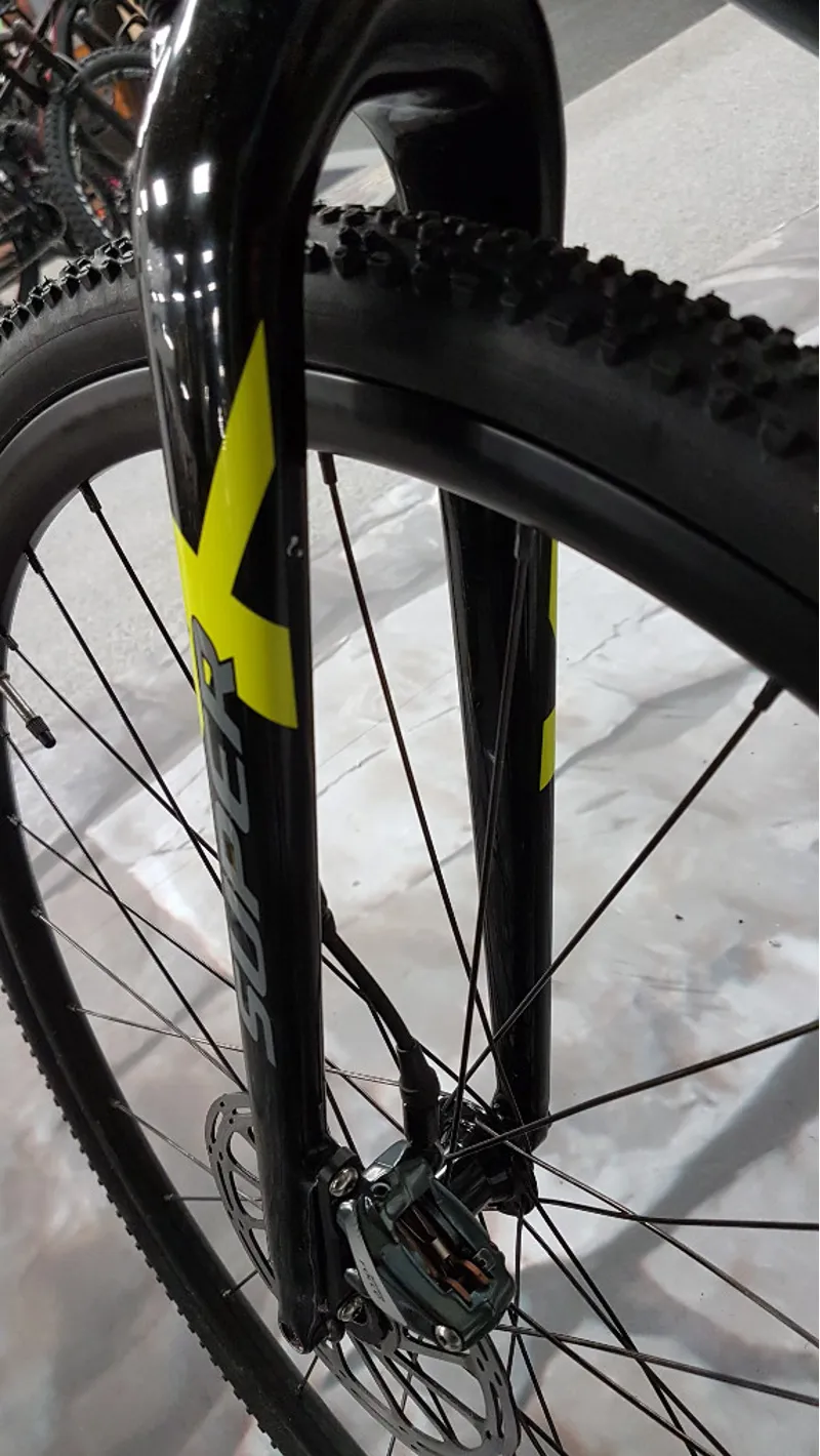 Ex Team Cannondale SuperX Force 1 Cyclocross Bike 2018 56cm Black/Grey-3