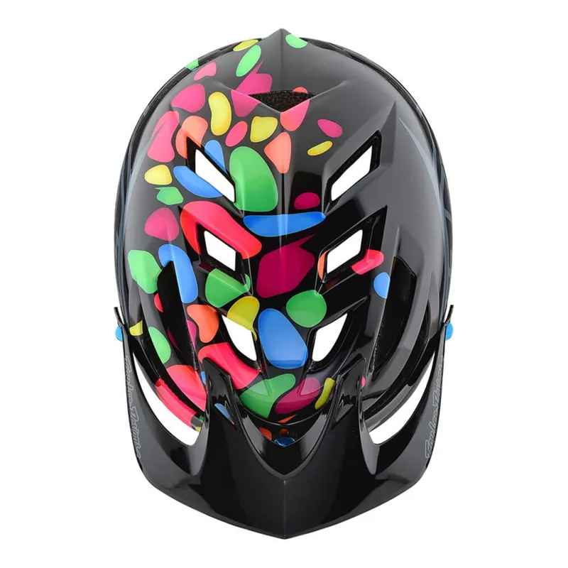 Troy Lee Designs A1 Mips Jellybean Youth Helmet Black-2