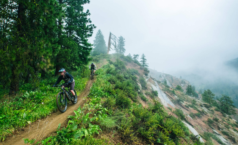 Transition Spur Deore Carbon Mountain Bike 2023 Deep Sea Green-2