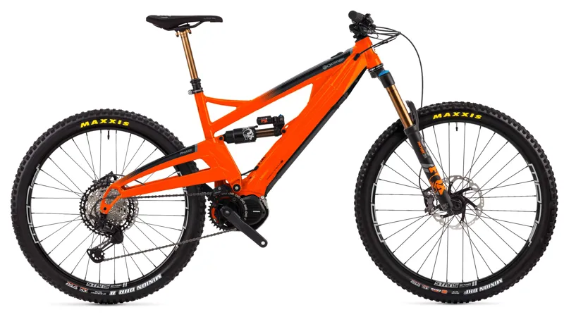 Orange Phase Factory 29er Electric Bike 2020 Fizzy Orange