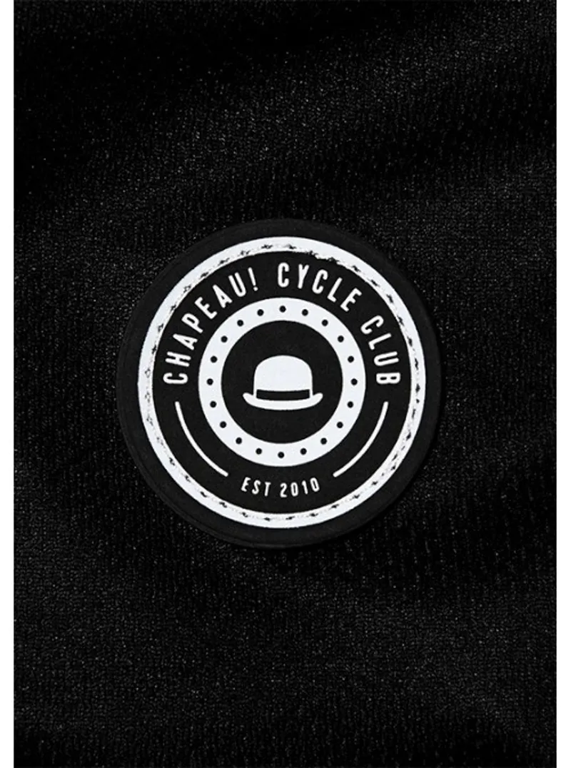 Chapeau Club Logo Womens SS Road Jersey Black-3