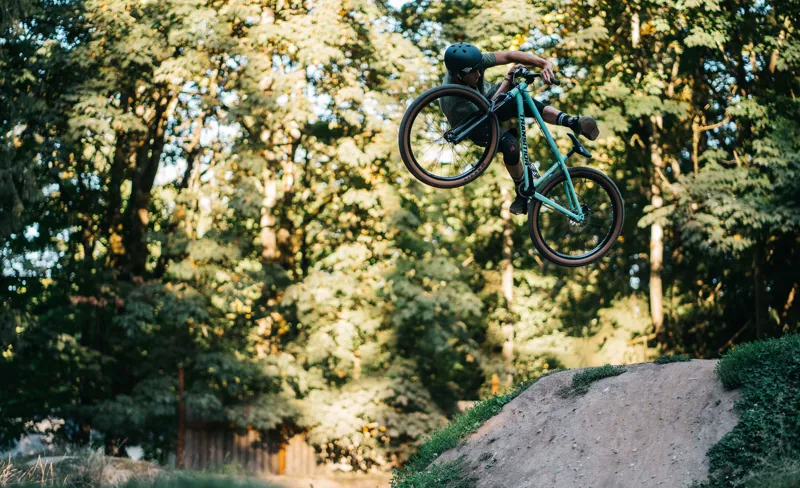 Transition PBJ Steel Hardtail Jump MTB Complete 2021 Aqua Blue -3