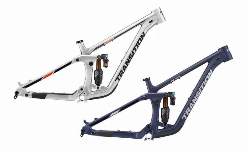 Transition Patrol Alloy Mountain Bike Frame 2022 BlueBerry-3