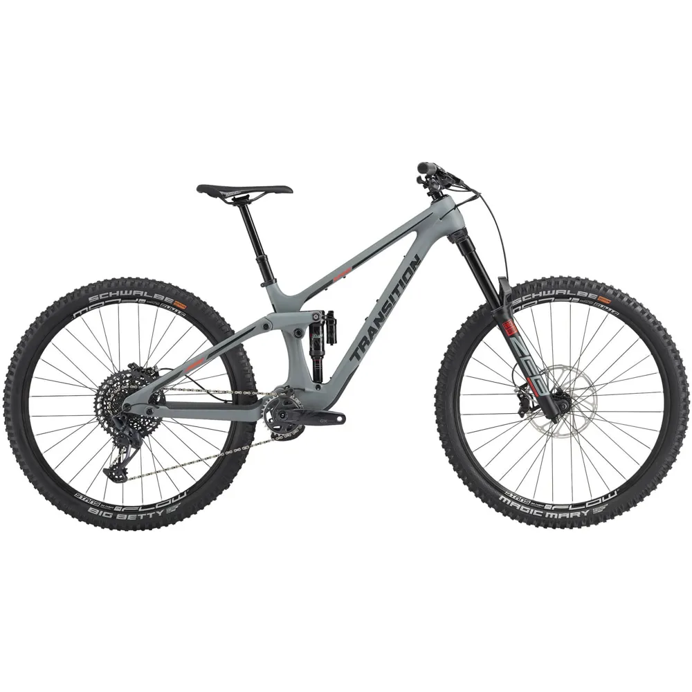 Image of Transition Spire Carbon GX 29er Mountain Bike 2022 Primer Grey