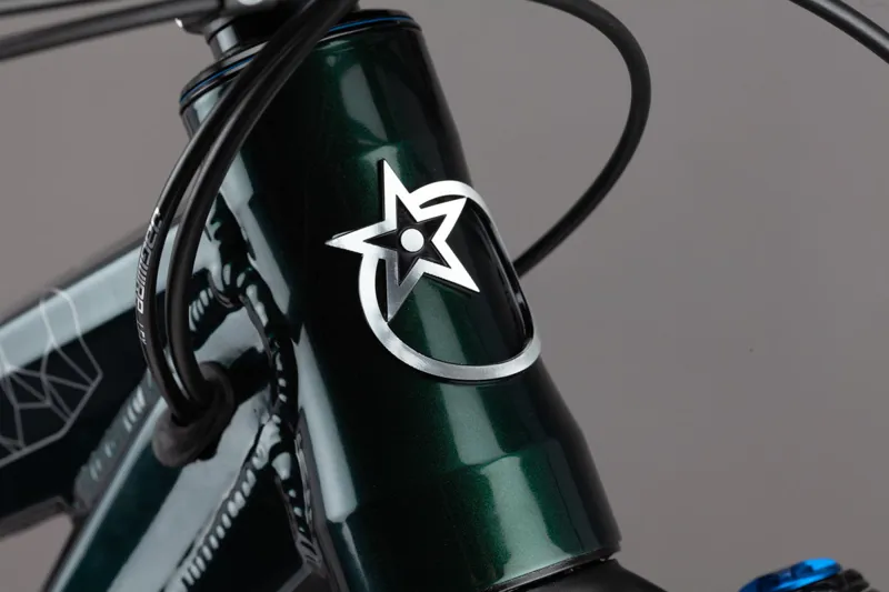 Orange Switch 7 SE Electric Mountain Bike 2022 British Racing Green-2