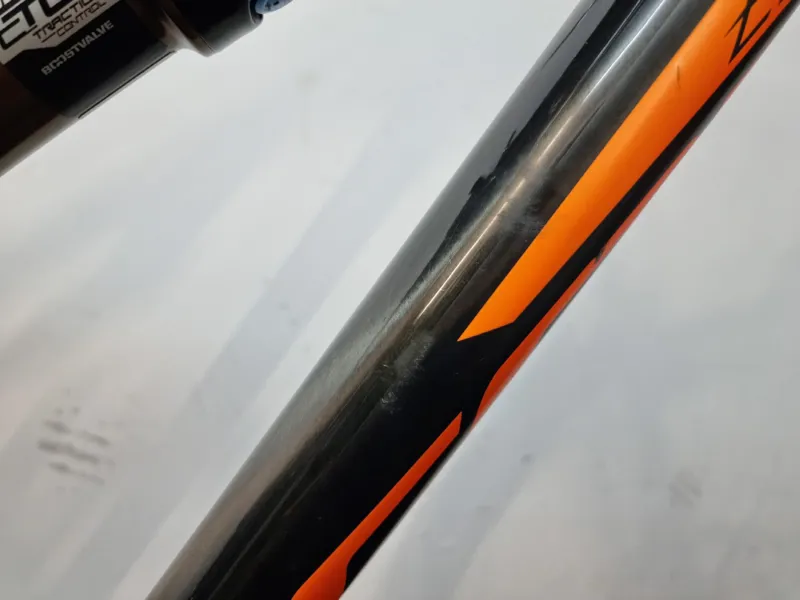 2nd Hand Scott Genius LT 700 650b Tuned Mountain Bike Large 2015 Black/Orange-2