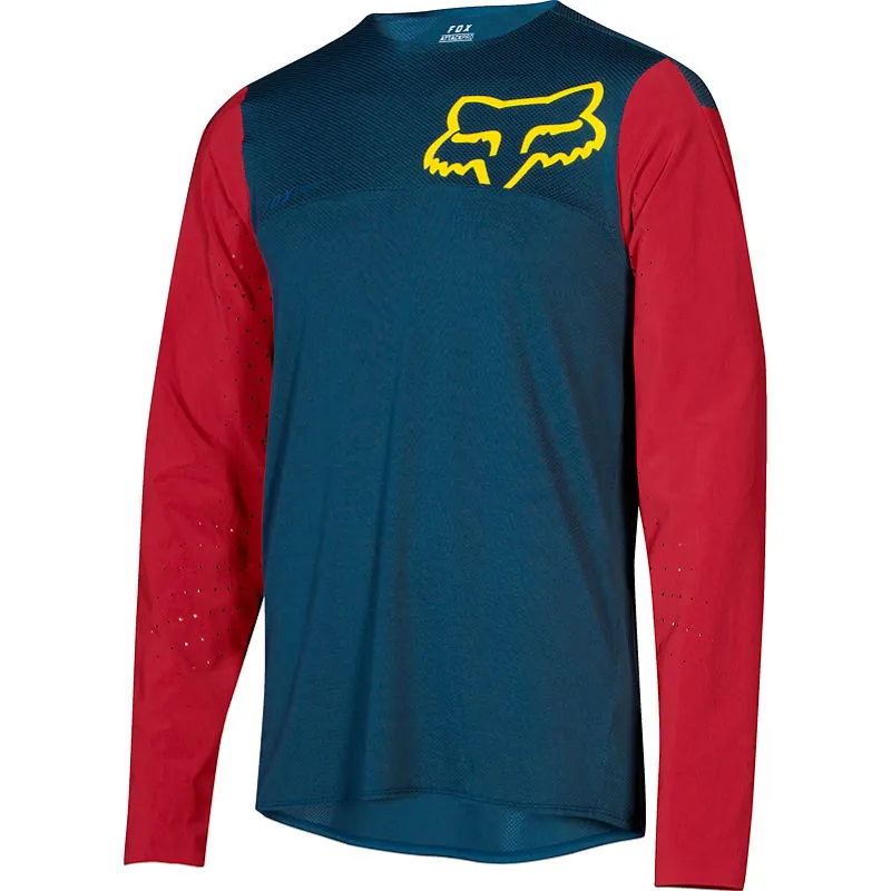 Fox Attack Pro LS Jersey Midnight Blue