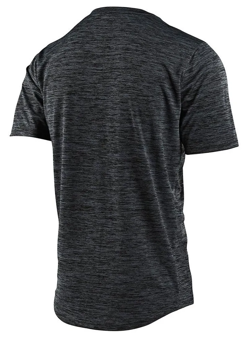 Troy Lee Designs Flowline Youth SS Jersey Station Black/Tangerine-1