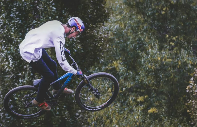 Marin Alcatraz 26 inch Jump Bike 2020 Pink/Cyan Fade/Black-2