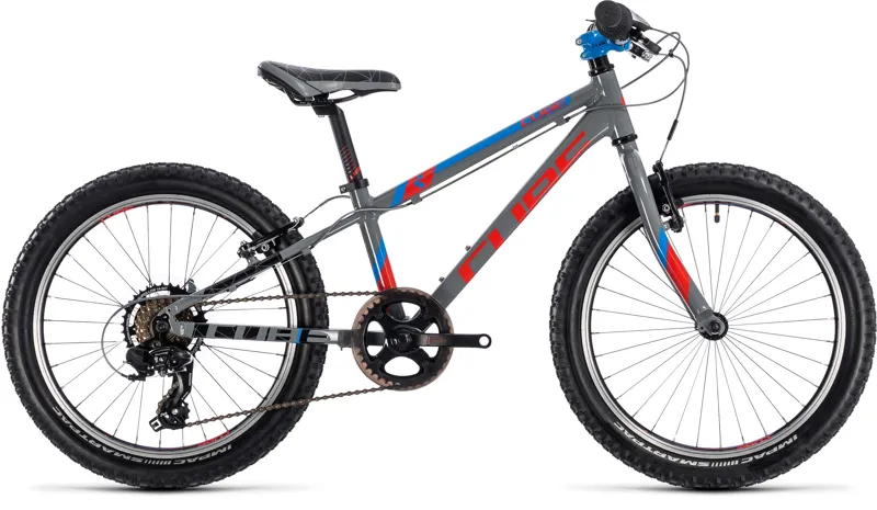 Cube Kid 200 Boys Bike 2019 Action Team Grey