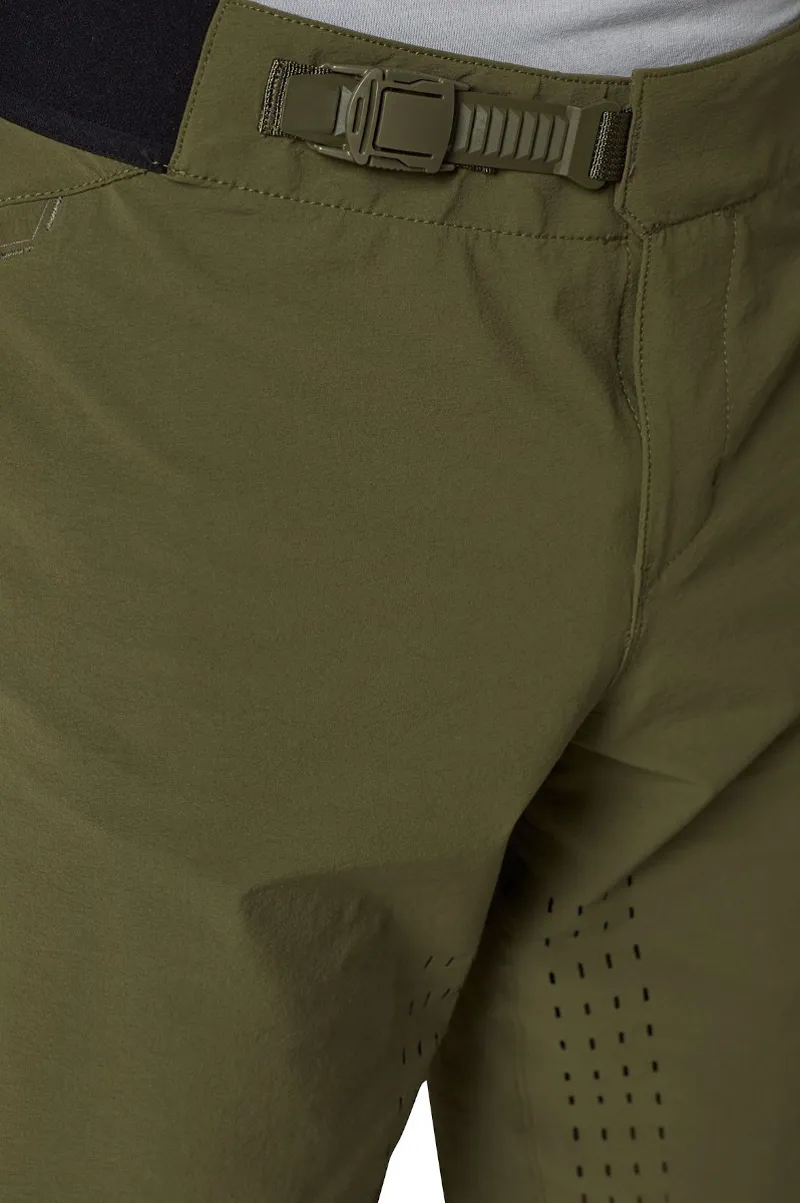 Fox Flexair No Liner Shorts Olive Green-4