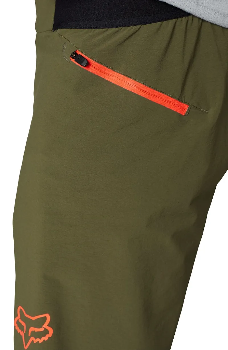 Fox Flexair No Liner Shorts Olive Green-6