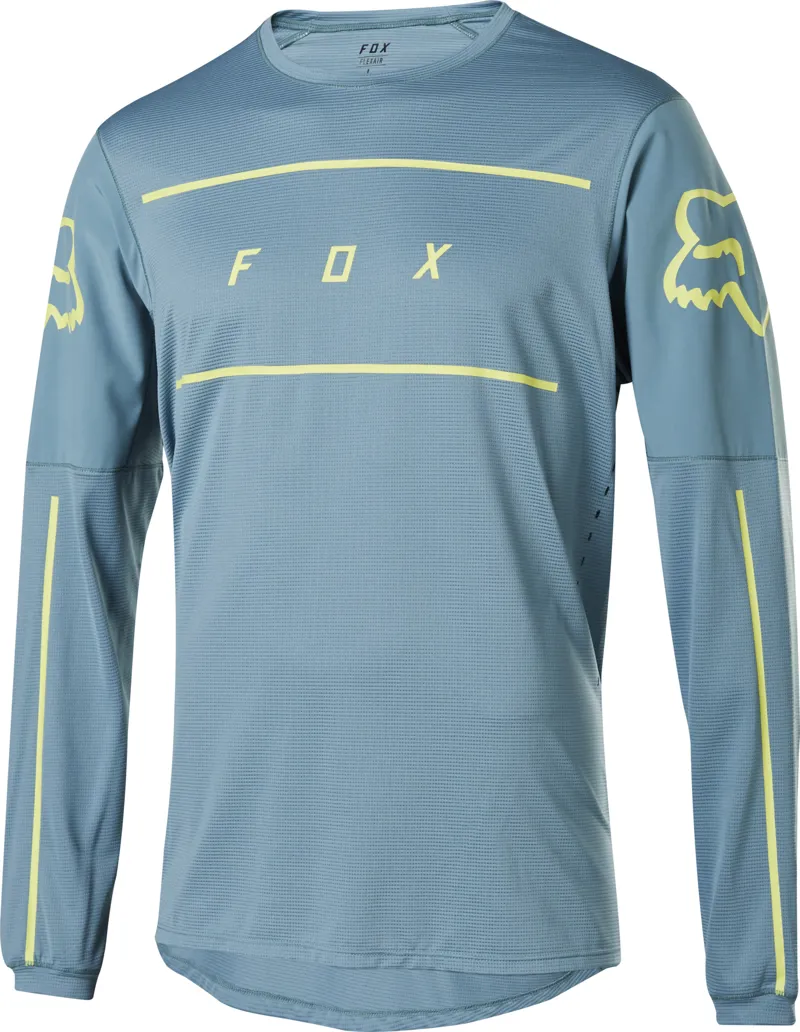 Fox Flexair LS Fine Line Jersey Light Blue