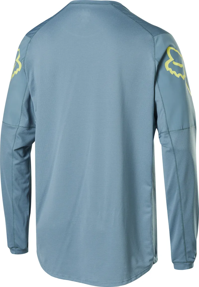 Fox Flexair LS Fine Line Jersey Light Blue-1