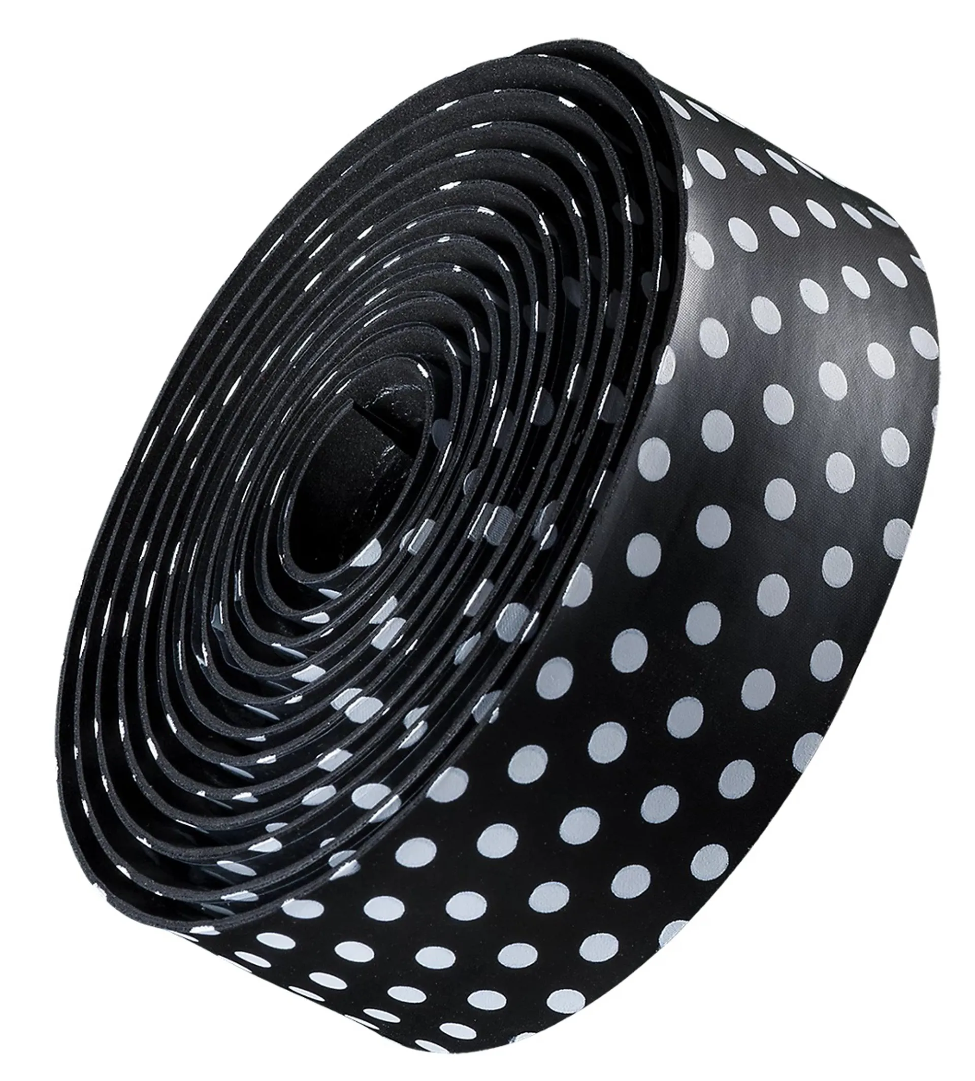 Bontrager Gel Cork Graphic Bar Tape Polka Dot Black/White