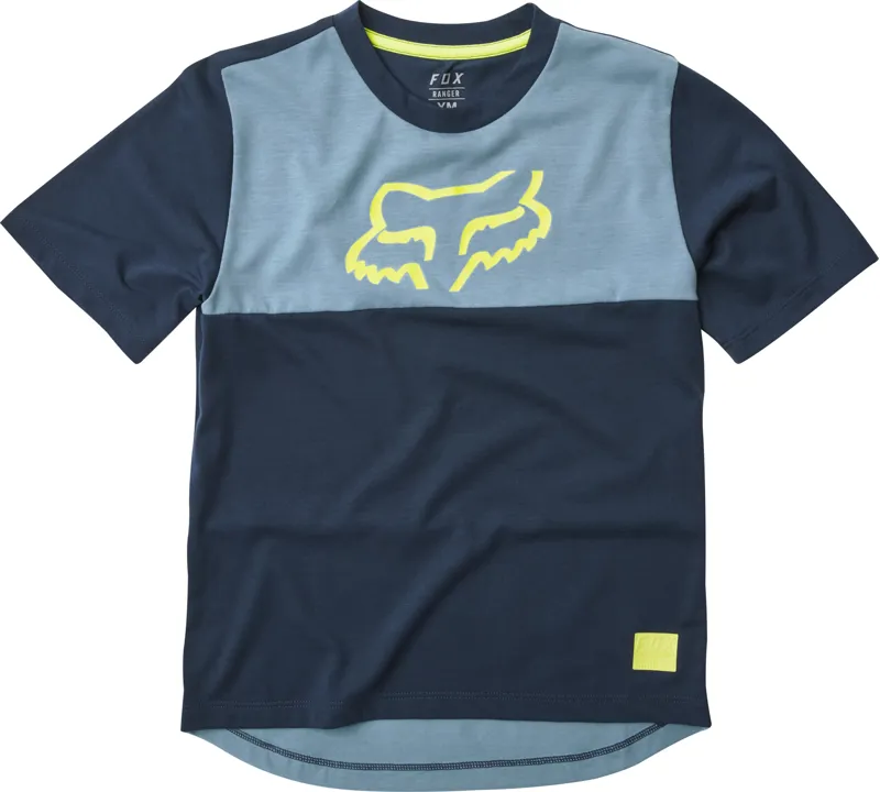 Fox Youth Ranger Dri-Release SS Jersey Navy