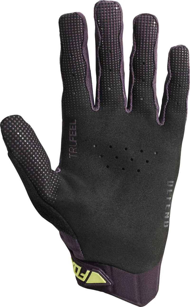 Fox Defend Womens Gloves Dark Purple-1