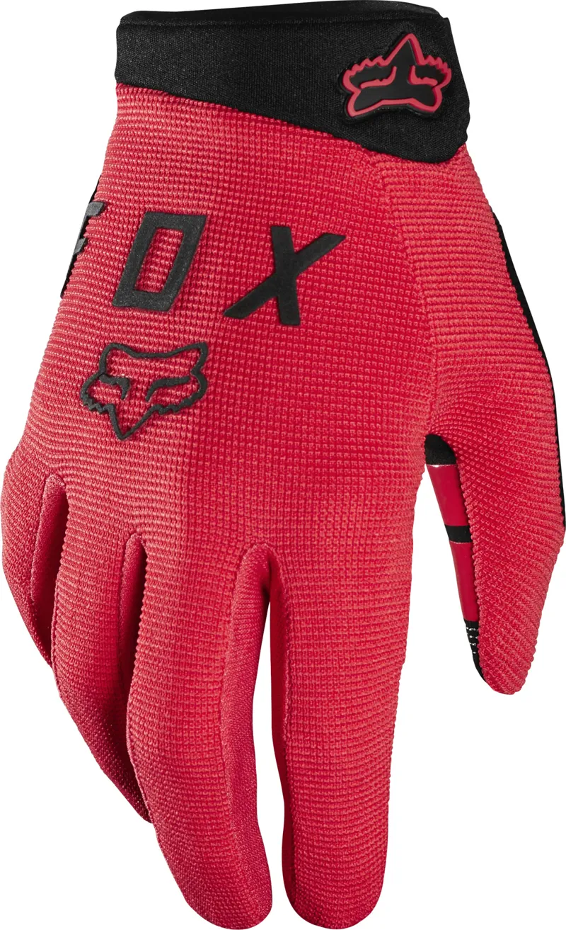 Fox Ranger Womens Gel Gloves Bright Red