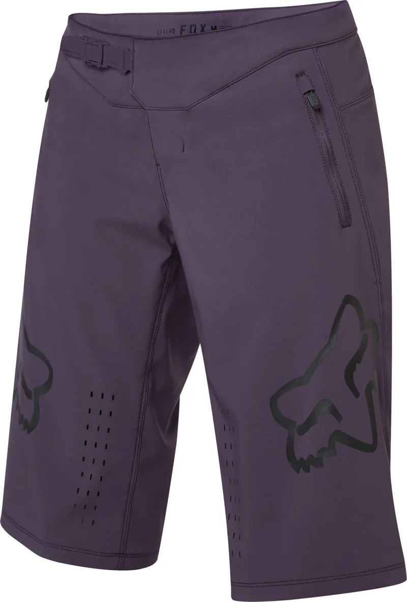 Fox Defend Womens MTB Shorts Dark Purple