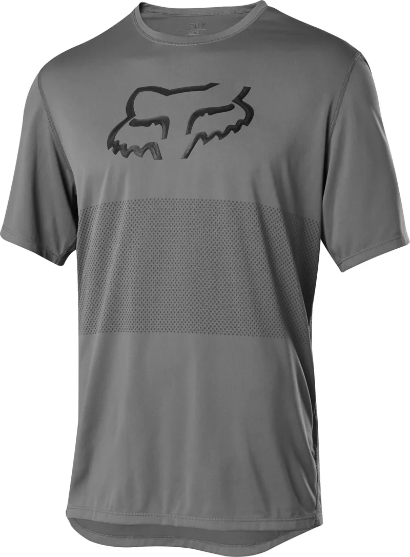 Fox Ranger SS Foxhead Jersey Pewter