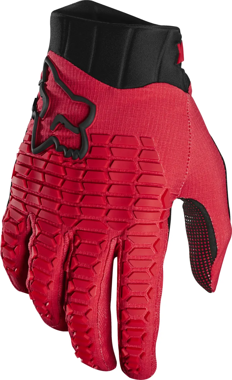 Fox Defend MTB Gloves Burnt Red
