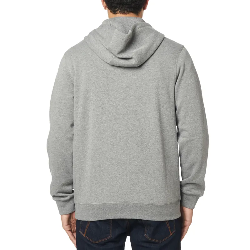 Fox Legacy F-Head-X Zip Fleece Hoodie Heather Graphite-3