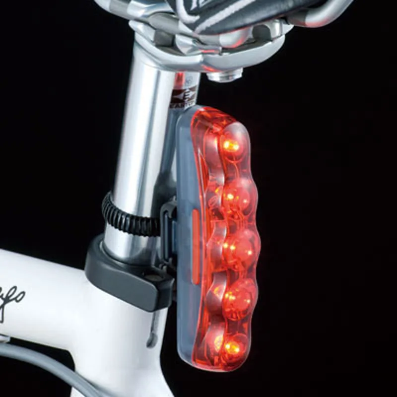 Cateye TL LD610 5 LED Rear Bike Light-1