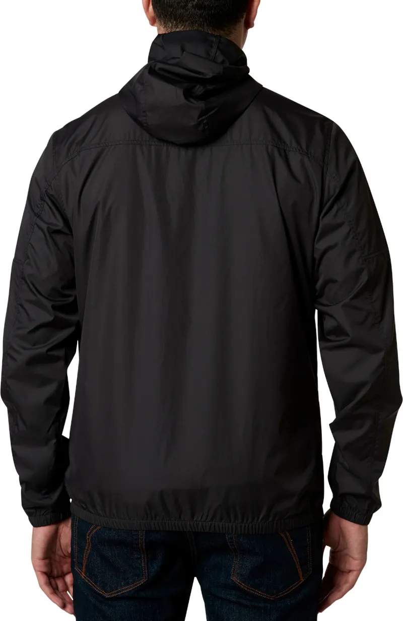 Fox Moth Windbreaker Jacket Black/Grey-3