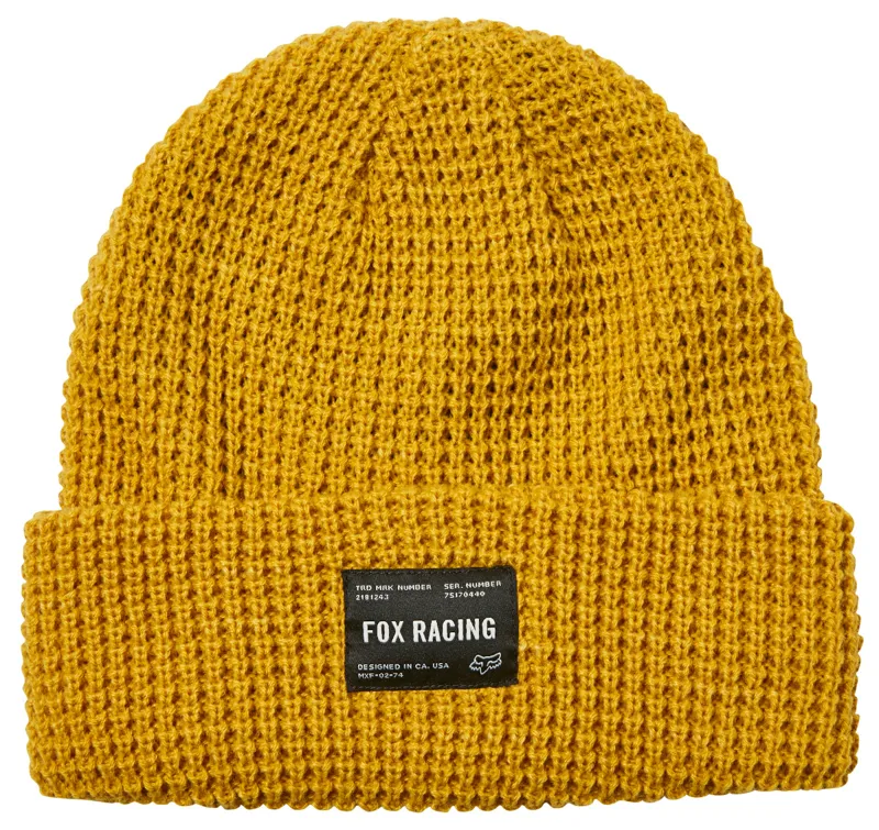 Fox Reformed Beanie Mustard