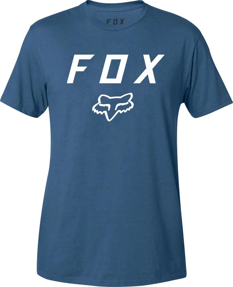 Fox Legacy Moth SS Tee Dusty Blue