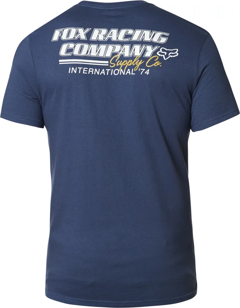 Fox Pit Stop Pocket SS Tee Light Indigo-1