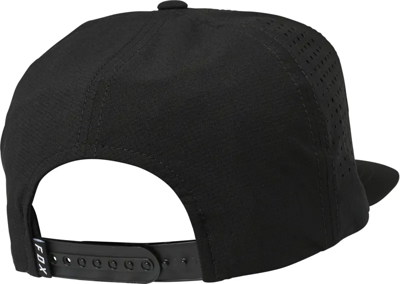 Fox Shielded Snapback Hat Black-1