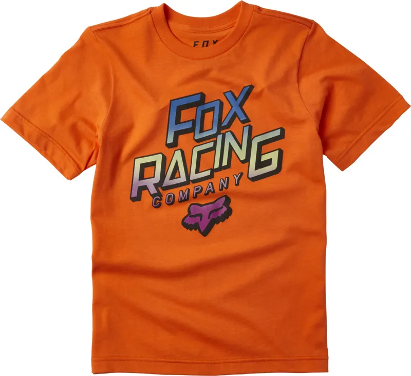 Fox Youth Cruiser SS Tee Orange Flame