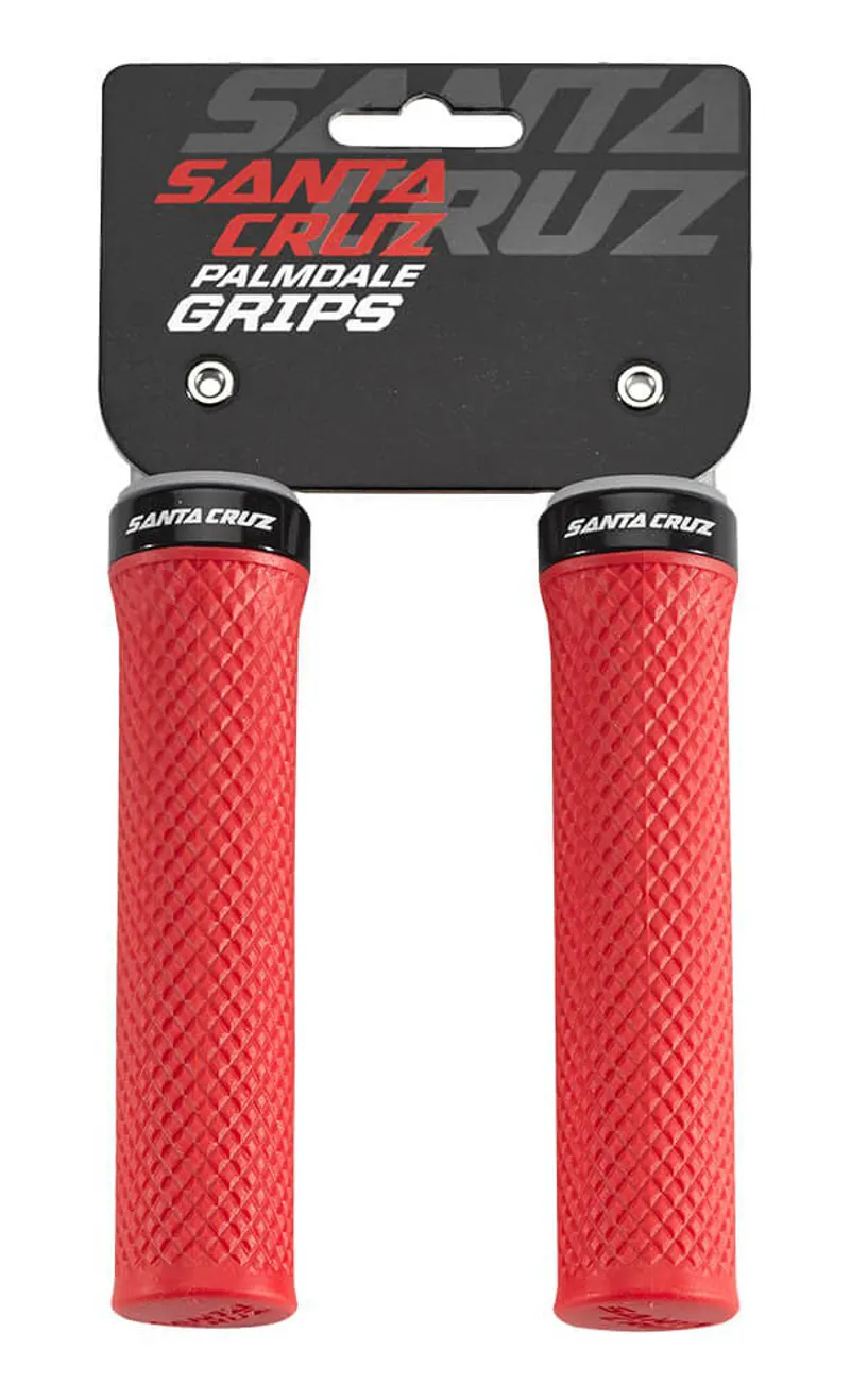 Santa Cruz Palmdale Lock-On Grips Red