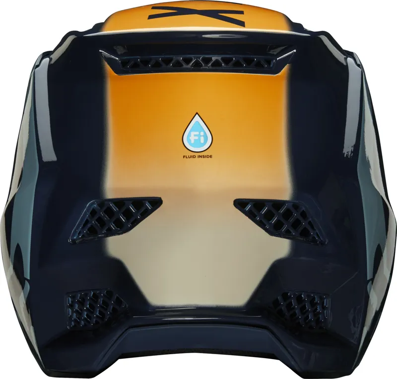 Fox Rampage Pro Carbon Helmet Daiz Navy-3