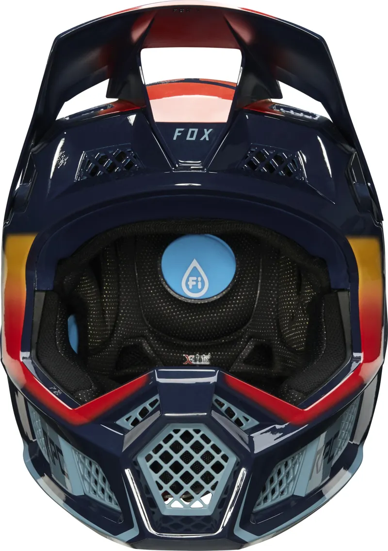 Fox Rampage Pro Carbon Helmet Daiz Navy-4