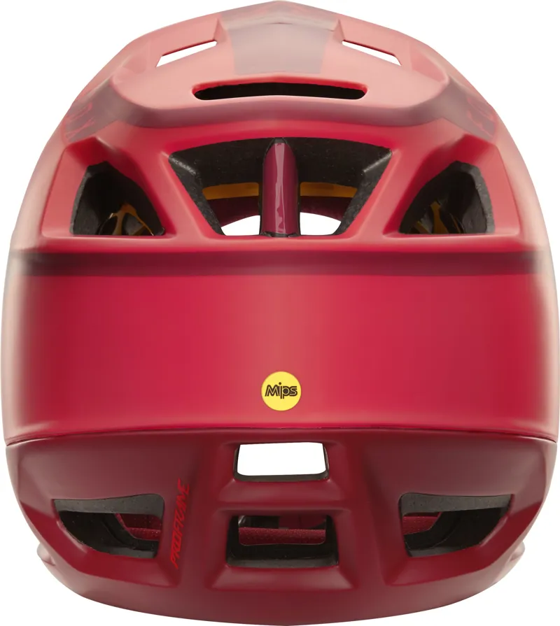 Fox Proframe Full Face Helmet Quo Burnt Red-3